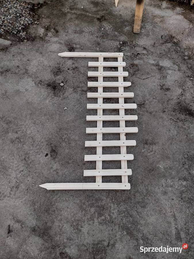 Płotek ogrodowy ozdobny różne wymiary Budowa
