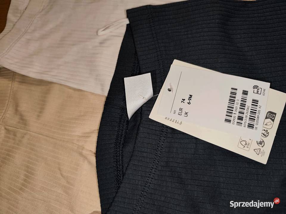 3pak krótkich legginsów dziecięcych HM warmińsko-mazurskie Barczewo