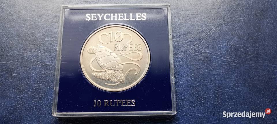 Stare monety 10 rupii 1974 Seszele Lesko