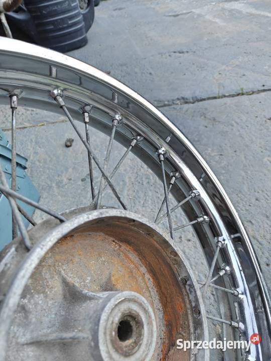 Piękne koło felga do CZ 350 Jawa deluxe 18 nie