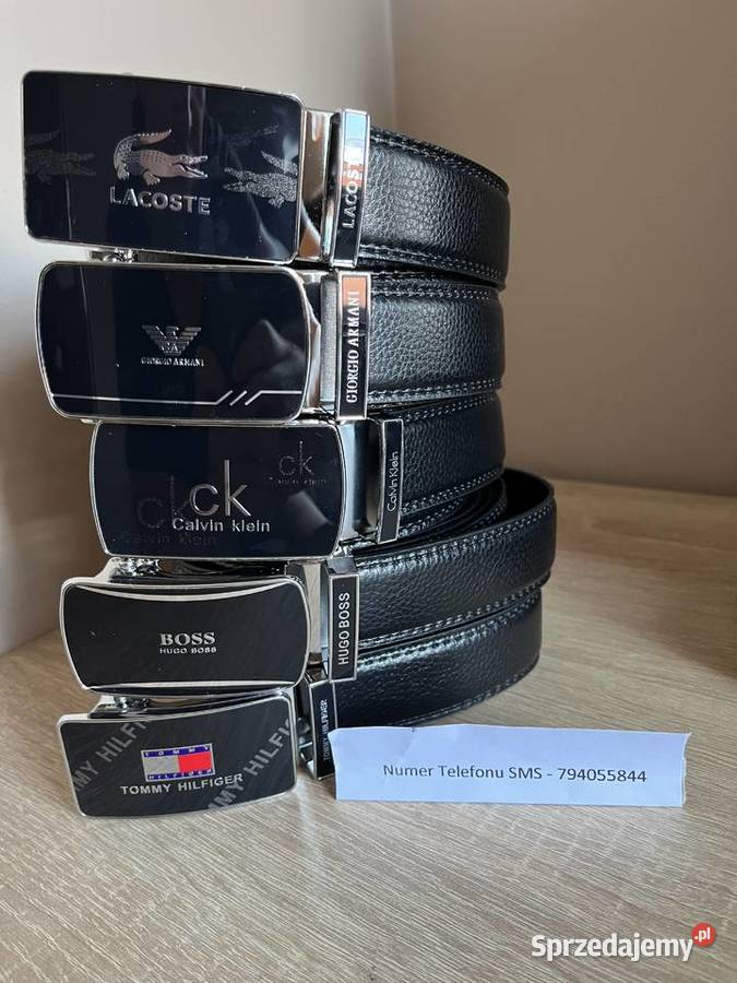 Skórzany Pasek Męski Calvin Klein Tommy Hilfiger Przemyśl