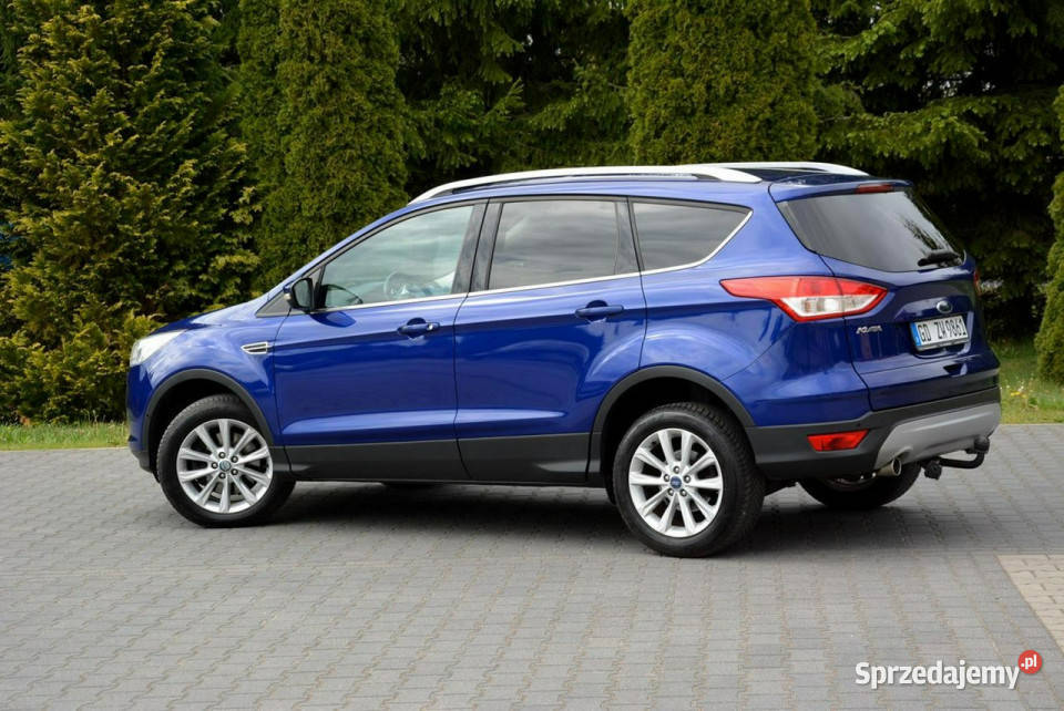 Ford Kuga 4x4 Titanium Skóry Navi 2xParktronik światła przeciwmgielne Ostrów Mazowiecka
