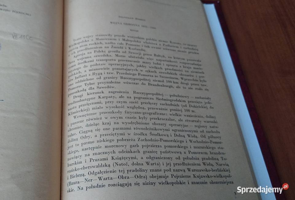 Wojna obronna 16551660 Stanisław Herbst Gdańsk