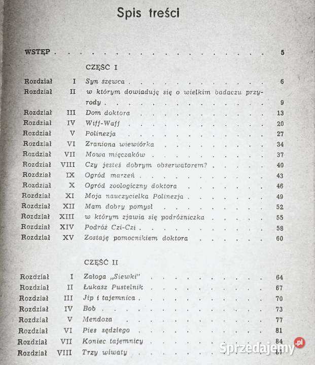 Podróże doktora Dolittle Lofting Hugh lubelskie Chełm