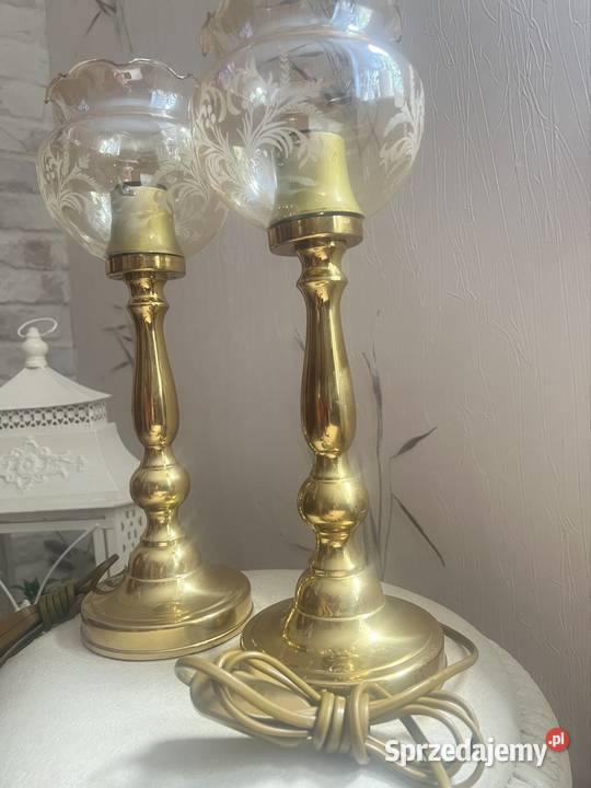 Piękne lampy Vintage Hiszpańskie Oświetlenie Żary