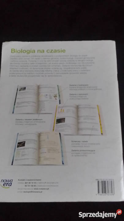 Biologia na czasie Karty pracy ucznia Wrocław sprzedam