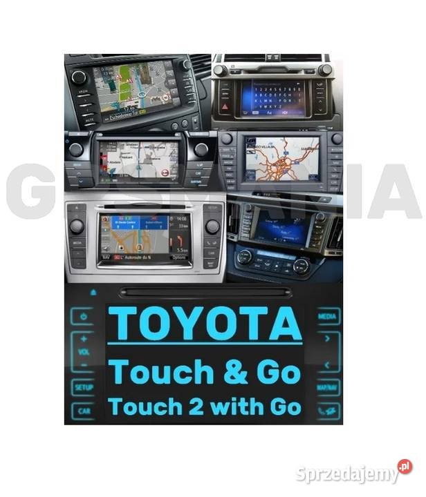 Mapa do nawigacji Europa Toyota TOUCHGO Łódź
