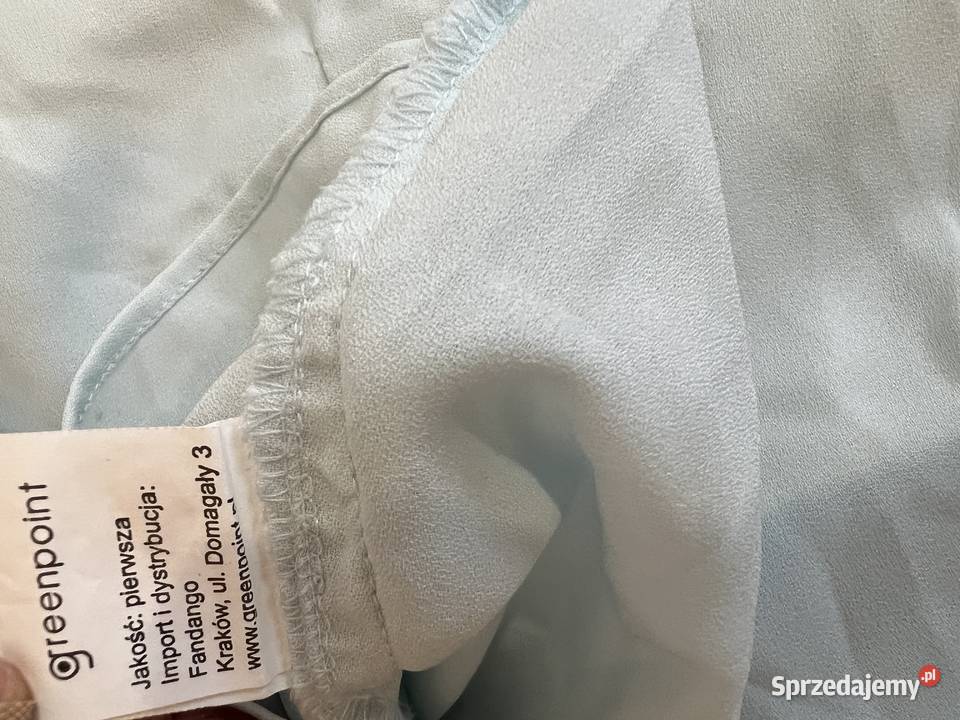 Bluzka błękitna turkusowa niebieska Greenpoint Odzież damska Jasło