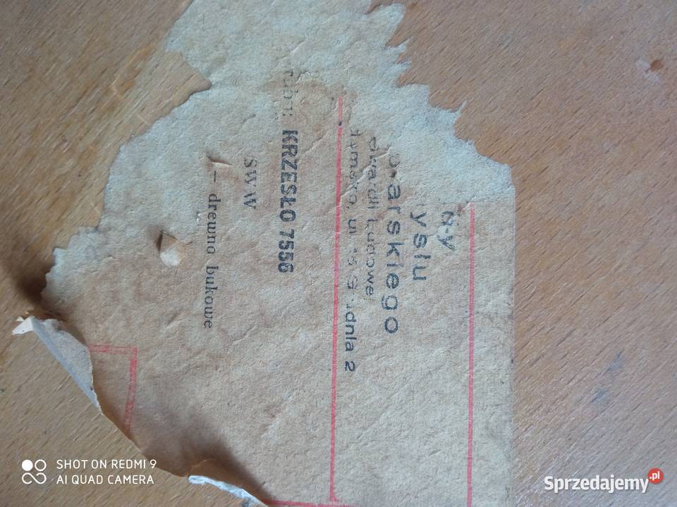 stare krzesełka z PRL