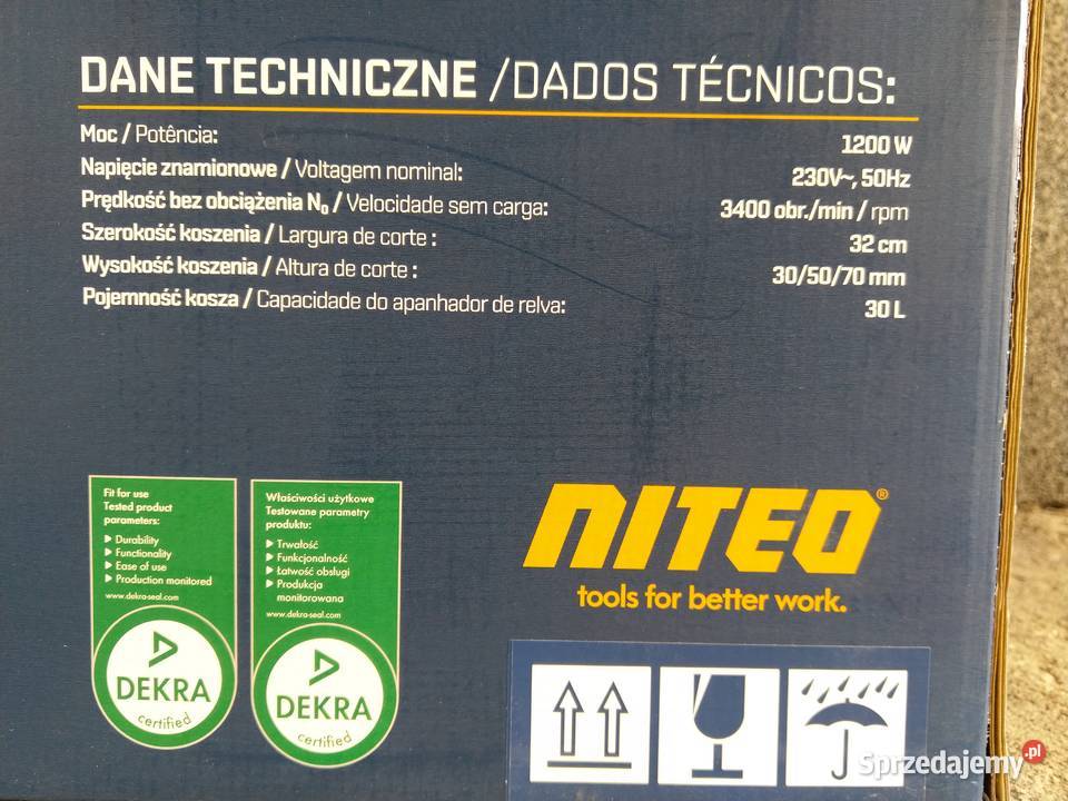 NAJTANIEJ Kosiarka Elektryczna 1200W Kosz 30L Zabrze sprzedam