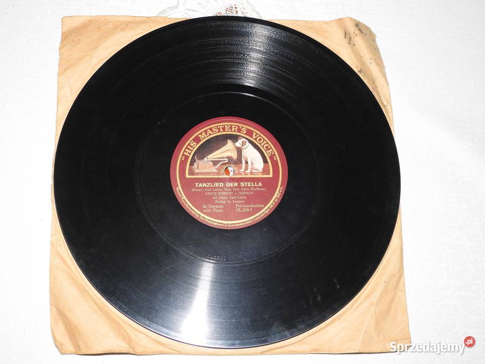 Płyta winylowa His Masters Voice OL219I Przemyśl