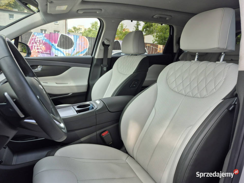 Hyundai Santa Fe 16 TGDI HEV 230 Platinum Luxury czujnik parkowania Łódź