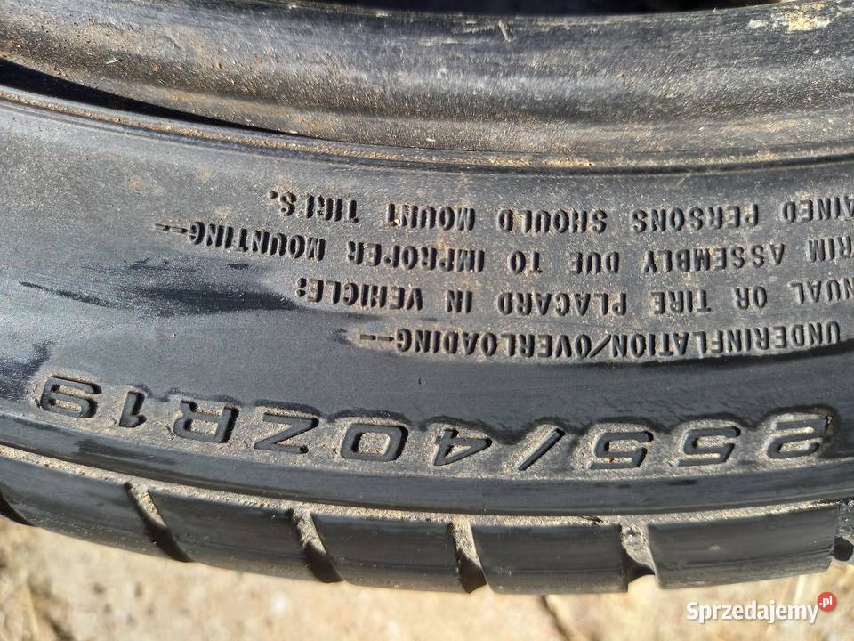 Opony letnie Google year Eagle F1 255x40x19 19710cale Łódź