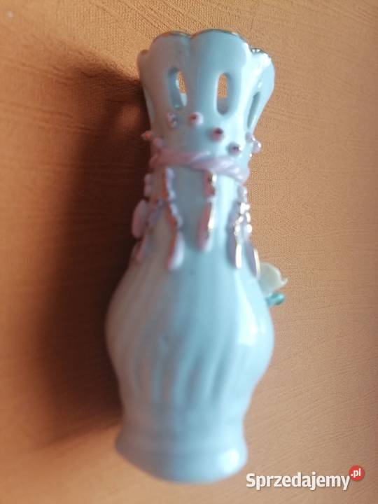 Wazonwazonik ceramicznyperłowy wysokość 105 Łódź