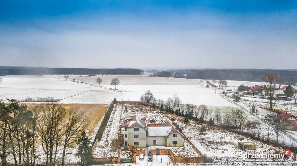 Unikatowy dom w Dąbiu woj lubuskie dachówka Dąbie