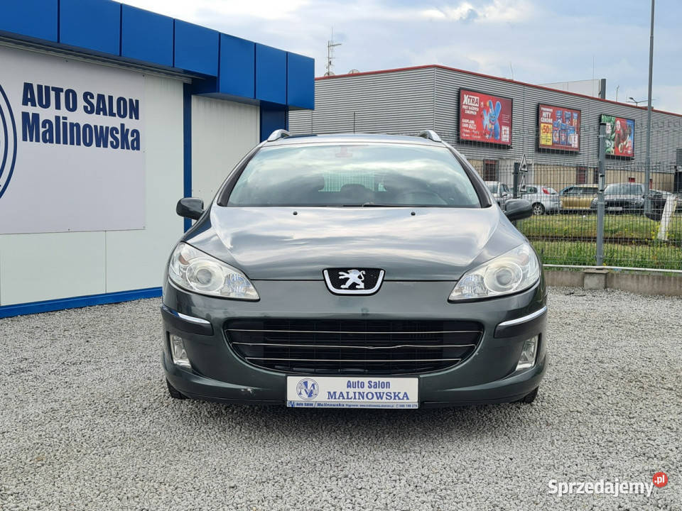 Peugeot 407 SW Automat 20 HDI SzklanyDach Navi Wągrowiec