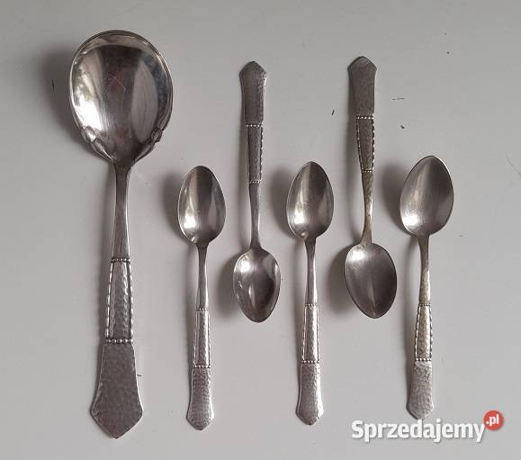 Vintage sztućce skandynawskie sygnowane 9 sztuk Pozostałe pomorskie Rotmanka