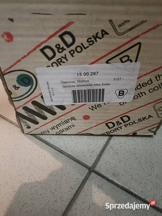 Sprężyna zawieszenia DD 1500297 Krosno