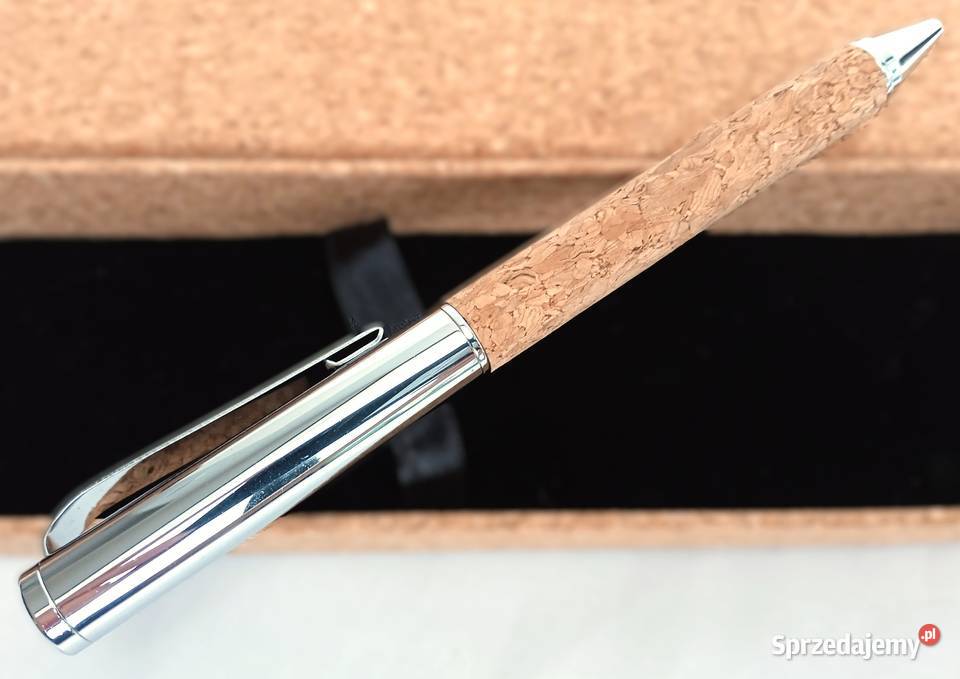 Długopis korkowy korek naturalny stal Lublin