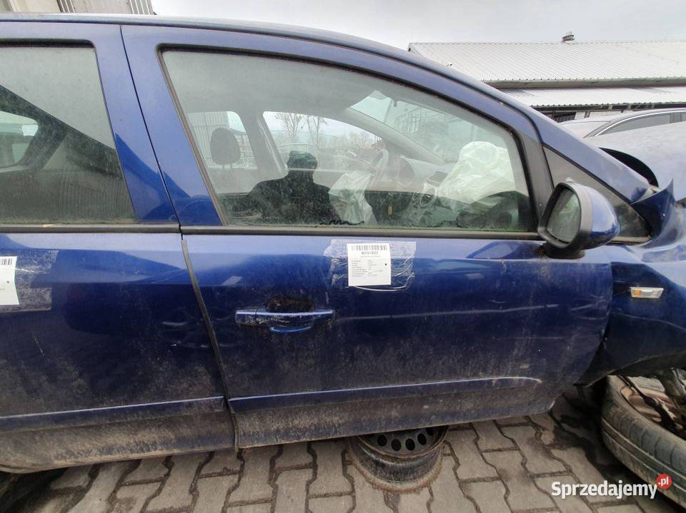 DRZWI PRAWE PRZÓD OPEL CORSA D 4CU osobowe Pozostałe Lipno