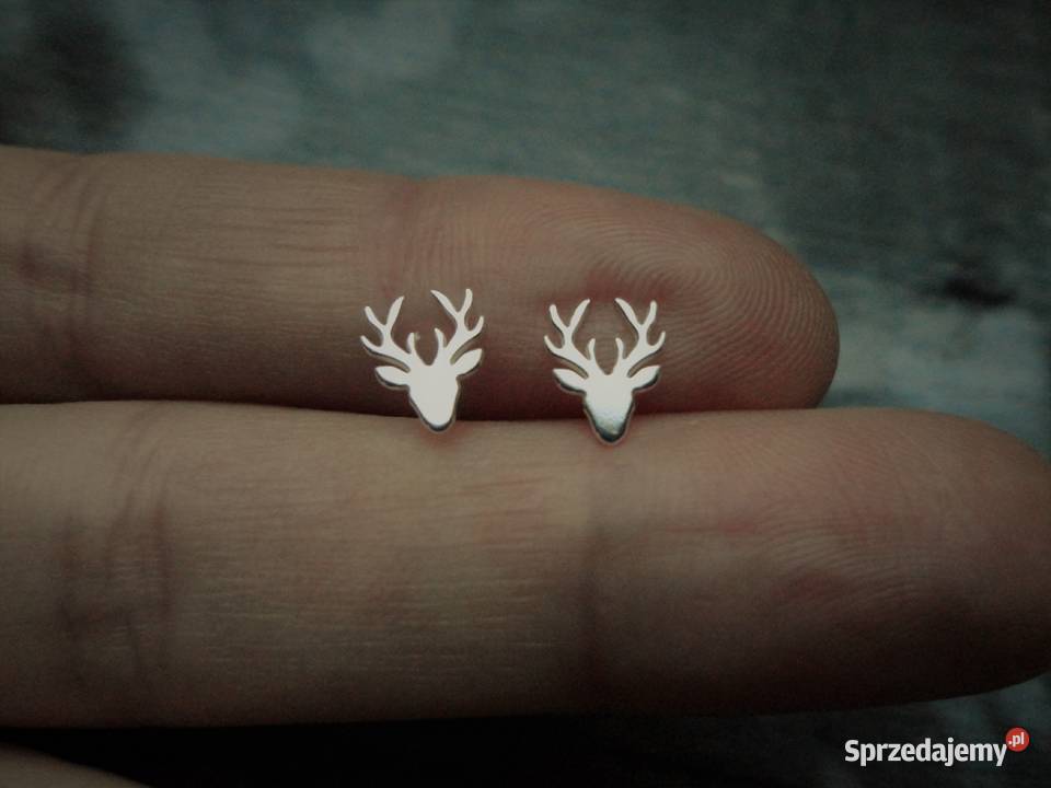 JELONKI Kolczyki szyft srebro pr925 srebrne wielkopolskie Poznań