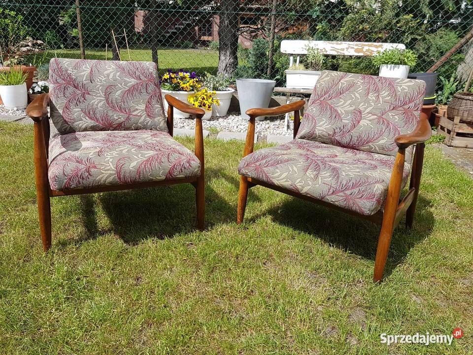 Fotel z okresu PRL model Kędziorek model GFM87 zachodniopomorskie sprzedam