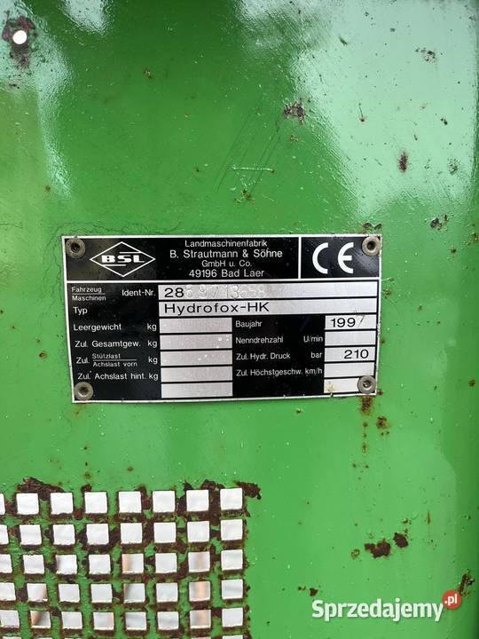 Strautmann HK wycinak do pryzm wybierak kiszonki