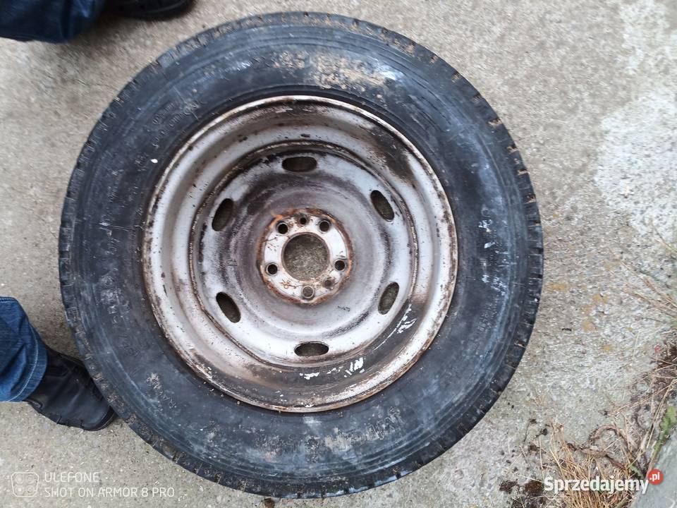 Koło zapasowe 195 75 16 c Nadrybie Ukazowe