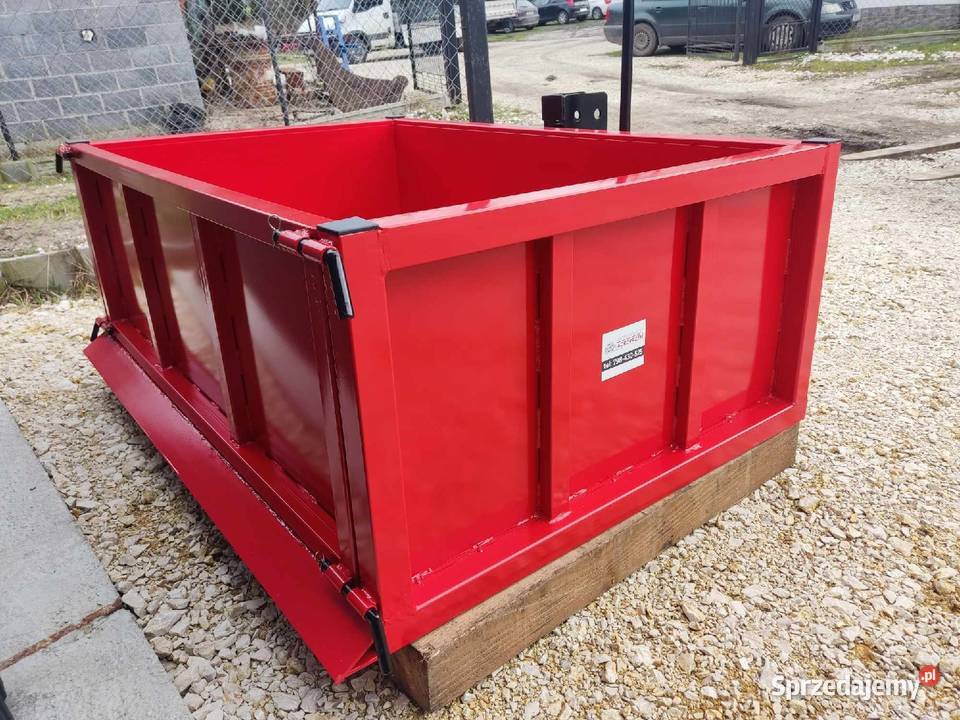 PRODUCENT skrzynia załadunkowa na tuz ciągnika Przyczepy rolnicze Pasłęk