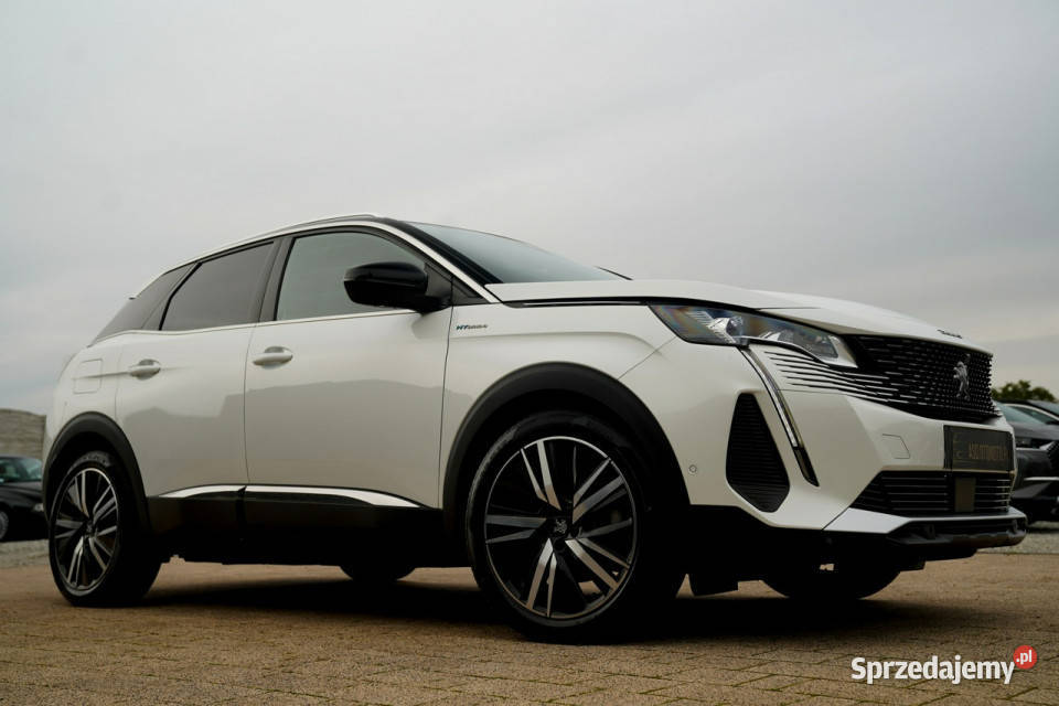 Peugeot 3008 GT ful led skóra masaze ACC kamery światła do jazdy dziennej Samochody osobowe Otmuchów sprzedam