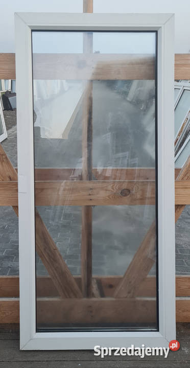 OKNA KacprzaK Witryna 59X127 FIX Używany PCV Okna ścienne lubelskie Lublin