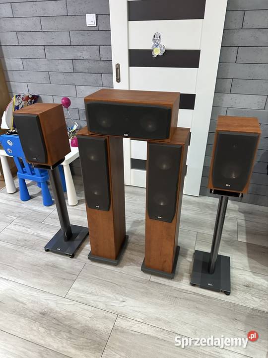 Głośniki kolumny subwoofer ELAC zestaw FS 1082 Sprzęt estradowy, studyjny i DJ-ski Zwoleń