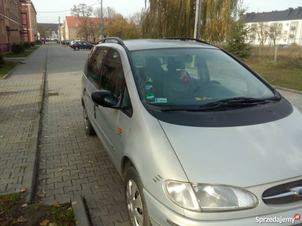 Ford Galaxy 28 v6 170 LPG Wersja Ghia welurowa tapicerka Leszno