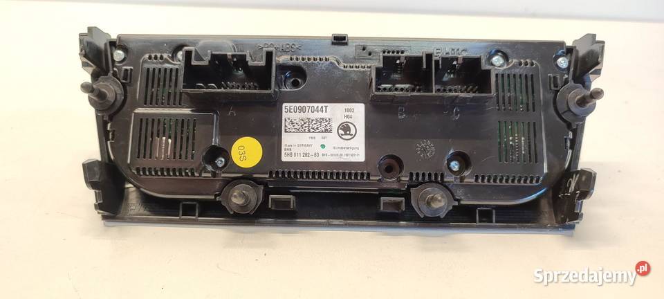 SKODA OCTAVIA III PANEL KLIMATYZACJI 5HB011282 dolnośląskie