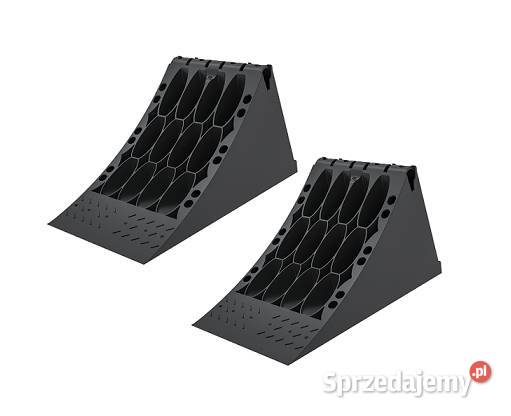 2x Klin pod koło blokada PCV DUŻY do naczepy łódzkie Godzianów