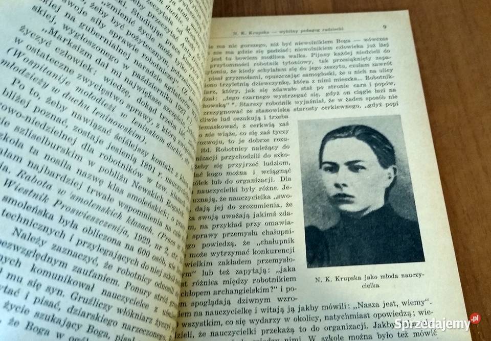 N K Krupska wybitny pedagog radziecki Michał Podręczniki Gdańsk