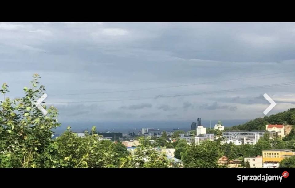 Działka z widokiem na Zatokę i las Leszczynki 720m2 pomorskie Gdynia sprzedam