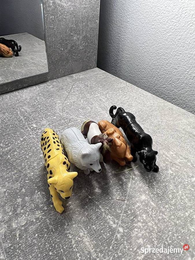 Zestaw 5 figurek figur zwierząt zwierzątek sprzedam