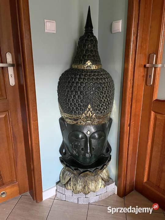 Budda z Bali indonezyjskie rękodzieło z drewna sprzedam