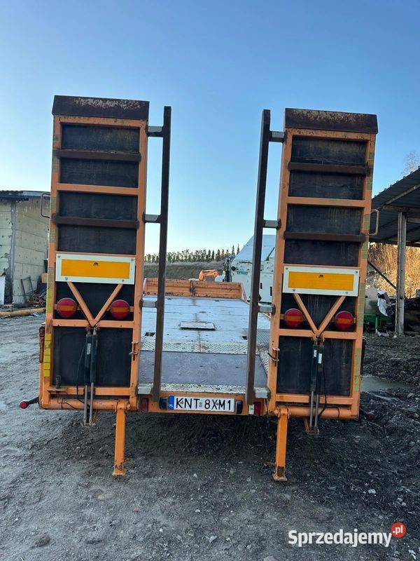 Przyczepa Dwuosiowa Ładowność 7 Ton TTH105 małopolskie Tymowa