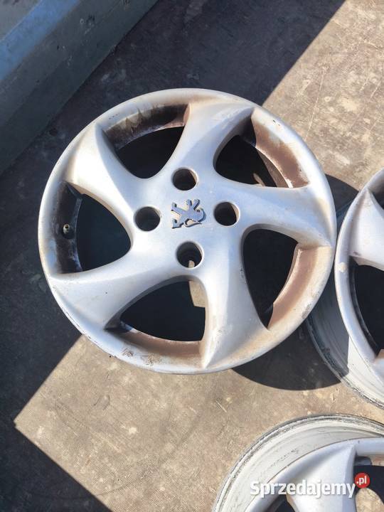 Felgi Peugeot 15 4x108 6J ET28 oryginał lubelskie Wojciechów-Kolonia Piąta