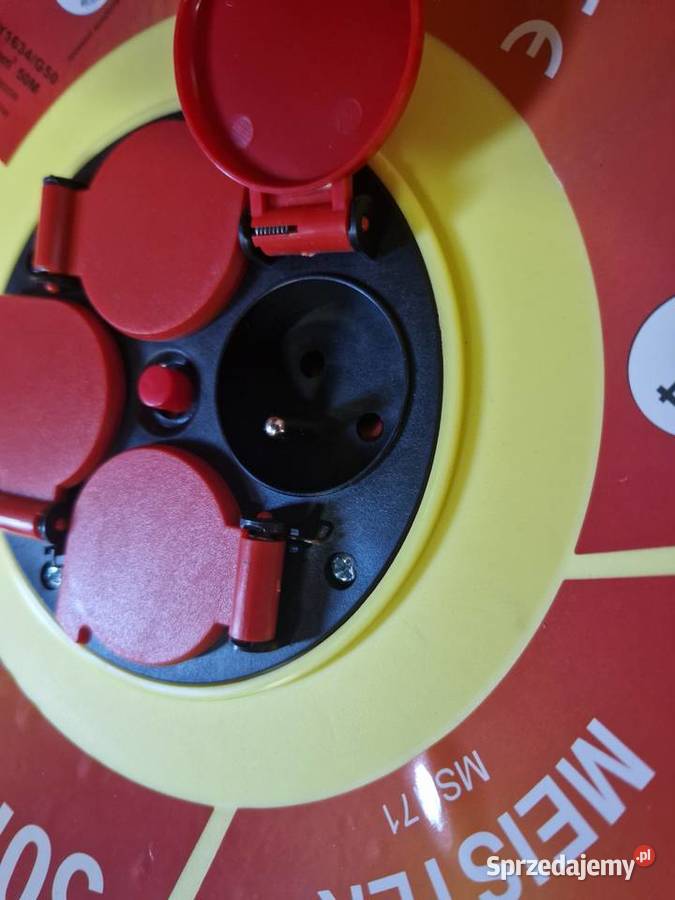 Przedłużacz bębnowy ogrodowy Meister 50 m 3x25mm Głogowa