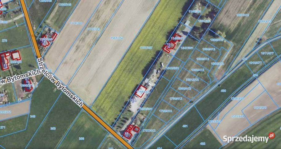 Sprzedaż działka budowlana 910 ar Dobrzeń Wielki budowlana