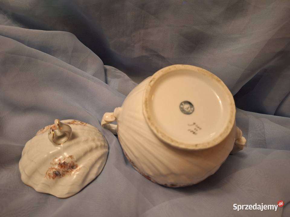 Duża cukiernica ok18976r porcelana