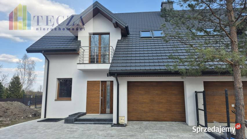 Dom bliźniak 170m2 Okuniew Szkolna stan surowy zamknięty