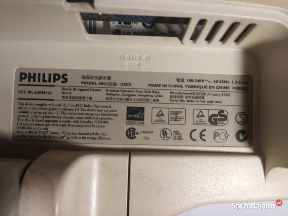 Monitor Philips 15 i Benq 185 19" Elektronika mazowieckie Warszawa