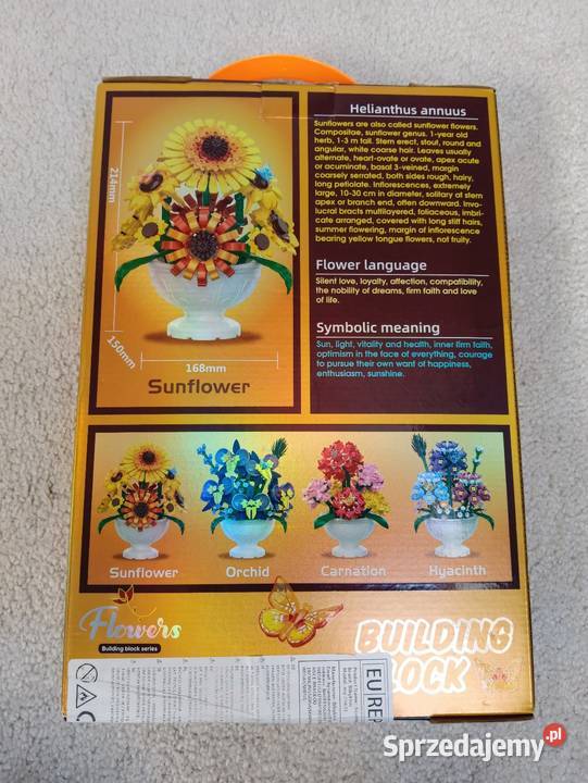 Klocki sunflower NOWE Klocki