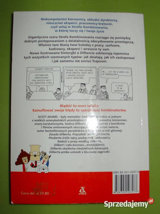 Dilbert i nie biurowi kombinatorzy Scott Adams