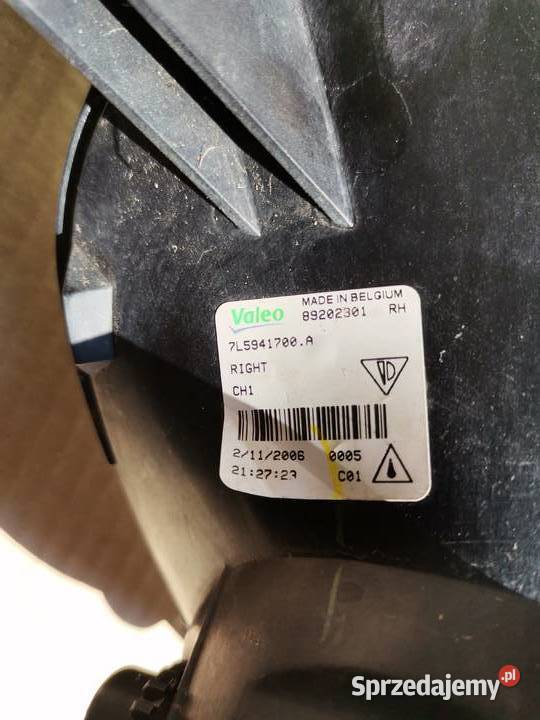 PORSCHE CAYENNE PRAWY HALOGEN ORYG 7P5941700A Międzychód