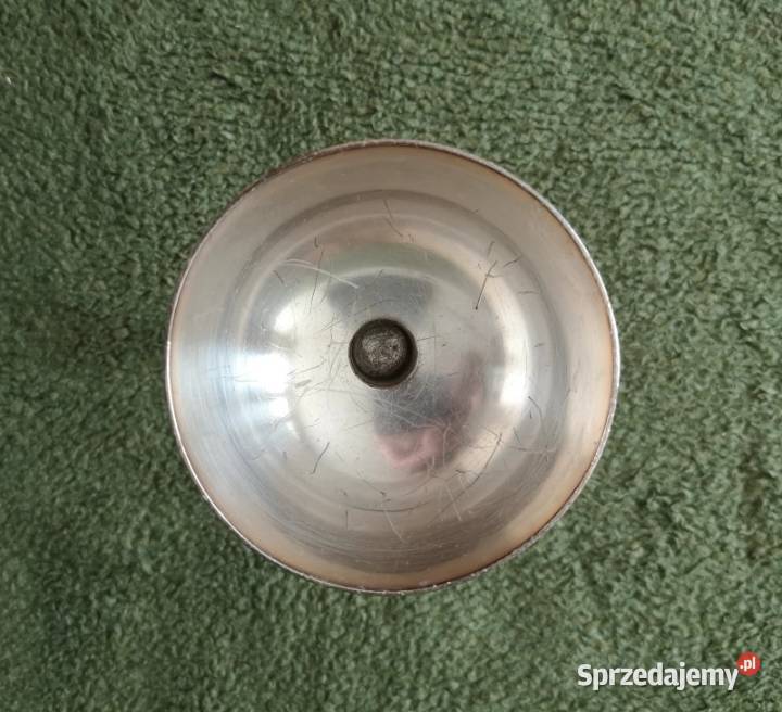 Art Krupp Berndorf masywny kielich srebrzony Katowice